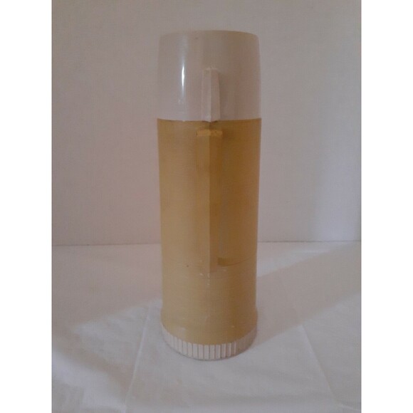 Vintage Thermos Beige & White Quart Size Division King Seeley 1960's Model 2202 - Picture 4 of 10